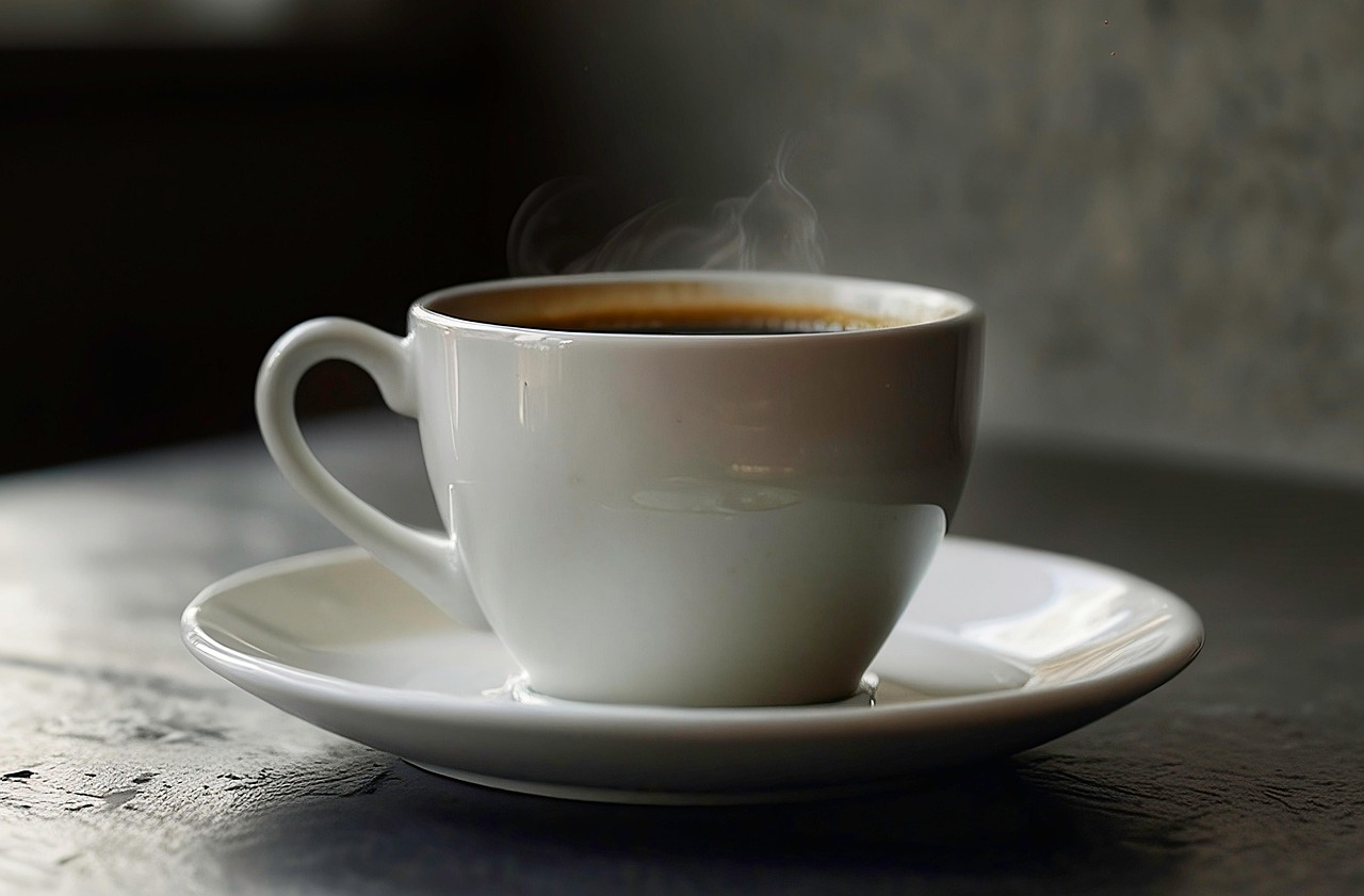 淹れたてのコーヒー